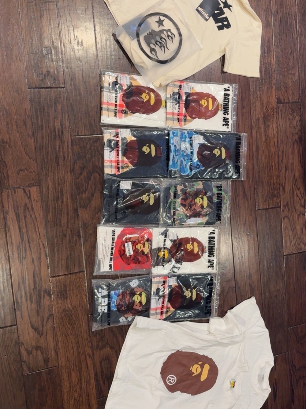 Bape & Hellstar T-shirts